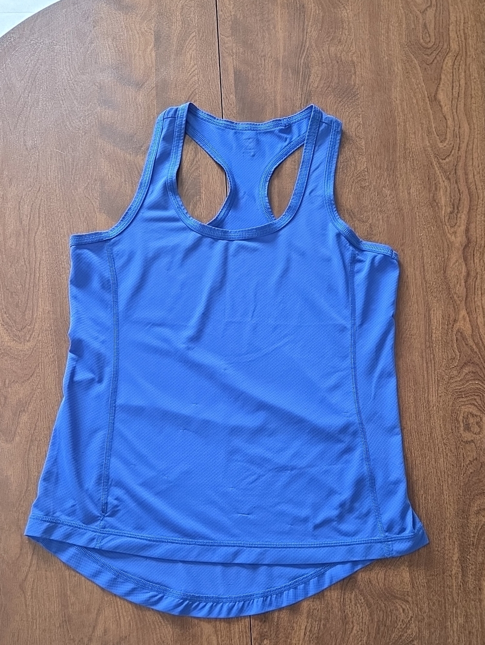 Blue Racerback Performance Tank Top - Women's